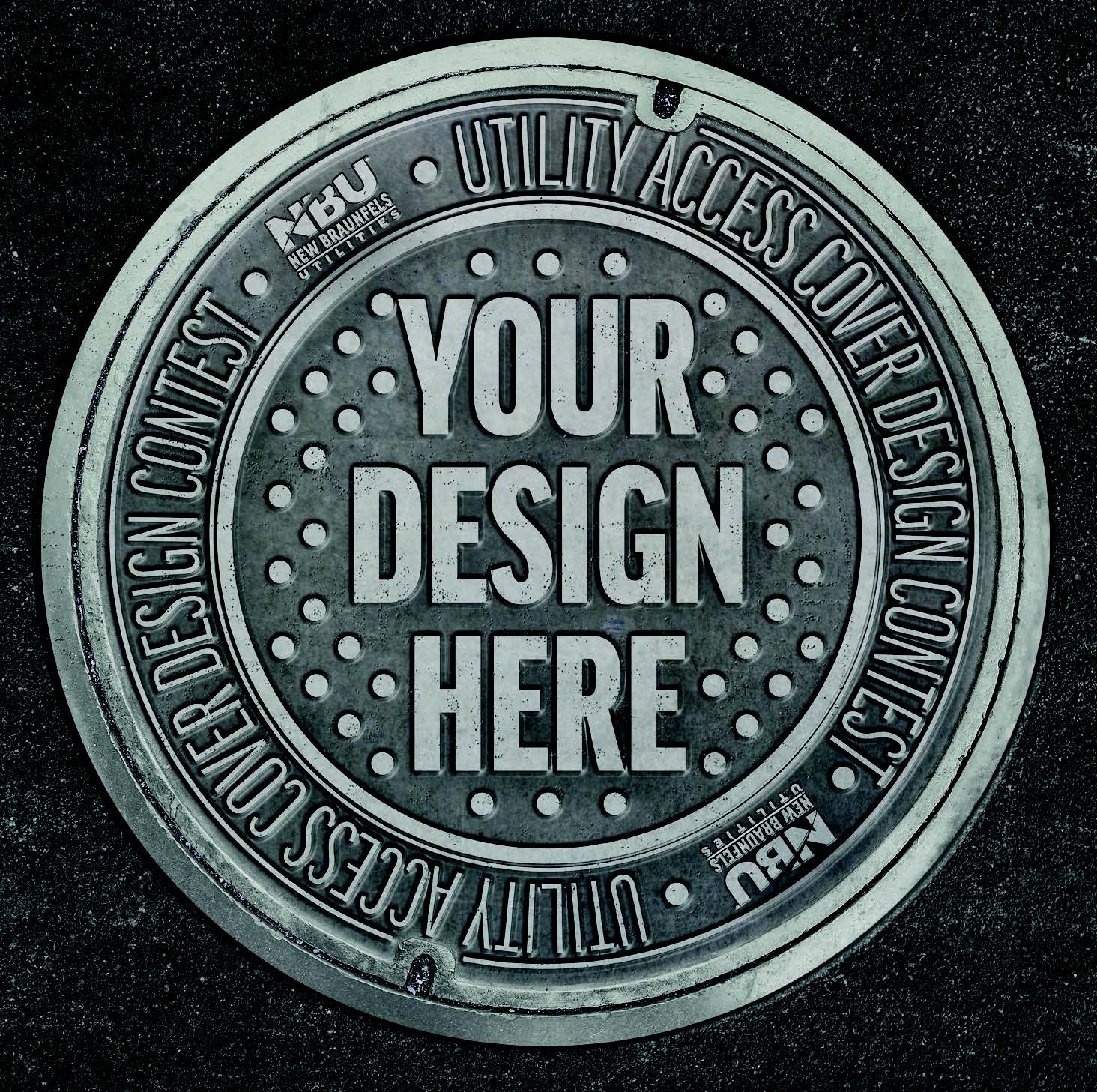 Utility Access Cover Design Contest New Braunfels Utilities site