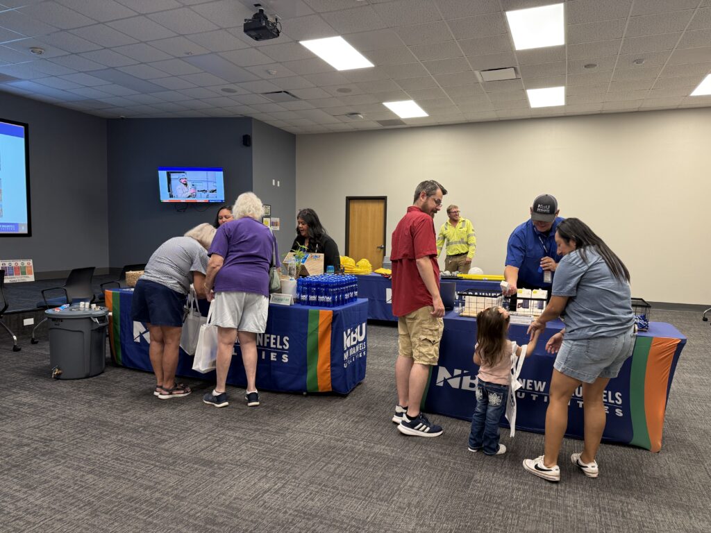 Community joining NBU for their 2025 Emergency Preparedness Fair.