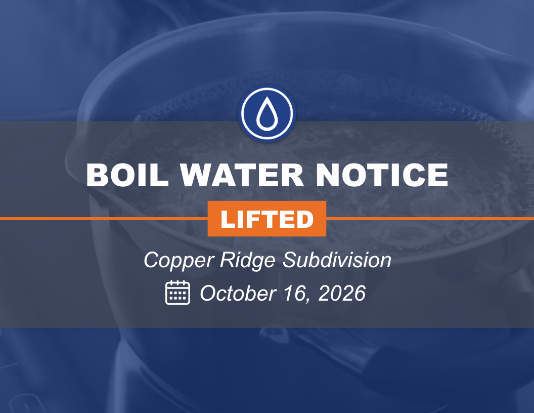 Boil Water Notice Issued – October 15, 2026